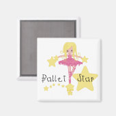 Ballet Star Tshirts en geschenken Magneet (Voorkant / Achterkant)