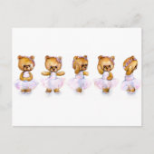 Ballet Steps Postcard Briefkaart (Voorkant)