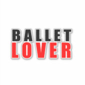 Ballet Sticker (Voorkant)
