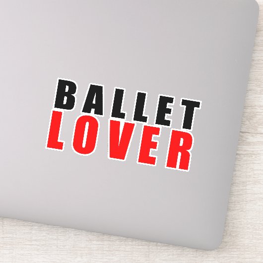 Ballet Sticker (Detail)