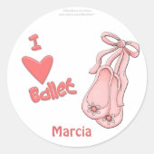 Ballet Stickers (Voorkant)