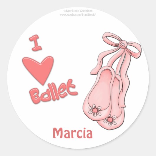Ballet Stickers (Voorkant)