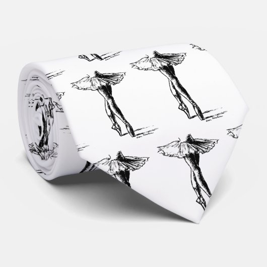 ballet stropdas (Opgerold)