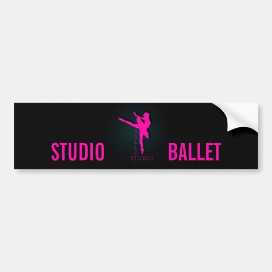 Ballet Studio — Bumpersticker (Voorkant)