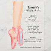 Ballet Studio Flyer (Voorkant)