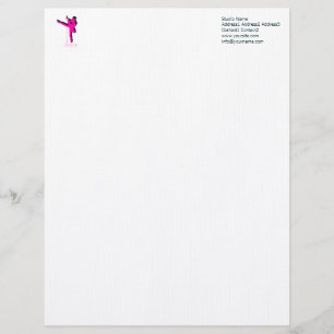 Ballet Studio - Letterhead Custom Briefhoofd