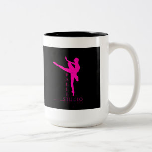 Ballet Studio - Mok, beker Tweekleurige Koffiemok