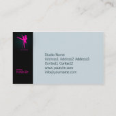 Ballet Studio - Visitekaartje (Achterkant)