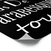 Ballet Subway Art Poster (Hoek)