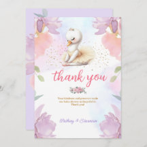 Ballet Swan Baby Meisje Douche