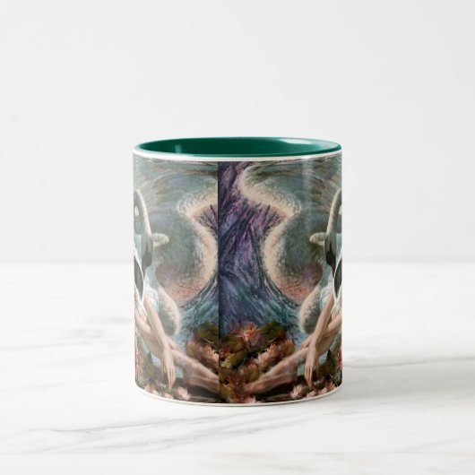 Ballet Swan Tweekleurige Koffiemok (Center)