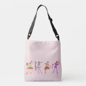 Ballet Sweet Ballerina Bag Crossbody Tas (Achterkant)