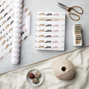 Ballet Tap Jazz Acro Lyrical Dance Shoe Overweging Cadeaupapier