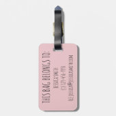 Ballet Tap Jazz Acro Lyrical Dance Shoe Teacher Bagagelabel (Achterkant verticaal)