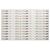 Ballet Tap Jazz Lyrical Acro Dance Studio Class Stof (Fat Quarter)