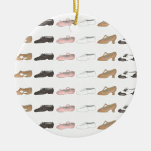 Ballet Tap Jazz Lyrical Acro Shoe Dance Teacher Keramisch Ornament