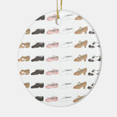 Ballet Tap Jazz Lyrical Acro Shoe Dance Teacher Keramisch Ornament (Links)