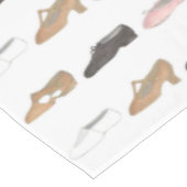 Ballet Tap Jazz Lyrical Dance Shoe Studio Overwegi Tafelkleed (Gekanteld)