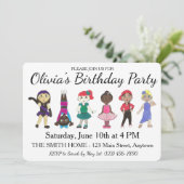 Ballet Tap Jazz Lyrical Dancer Verjaardagsfeest Kaart (Staand voorkant)