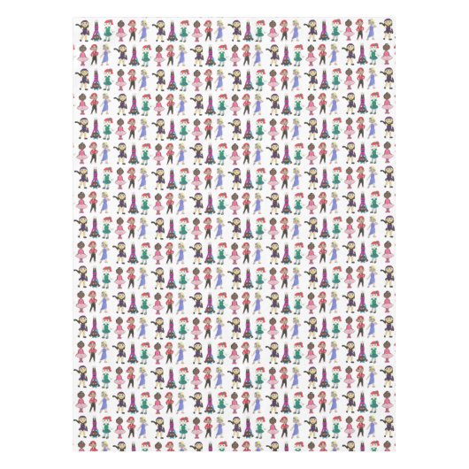 Ballet Tap Jazz Lyrical Hiphop Acro Dance Studio Tafelkleed (Voorkant)