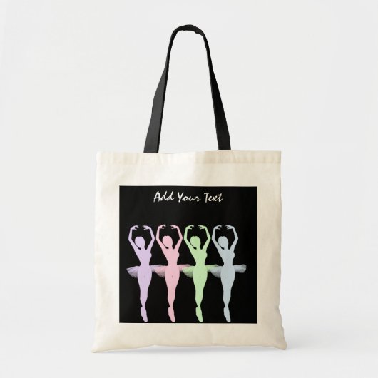 ballet-Tas Tote Bag (Voorkant)