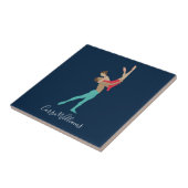 ballet tegeltje (Zijkant)