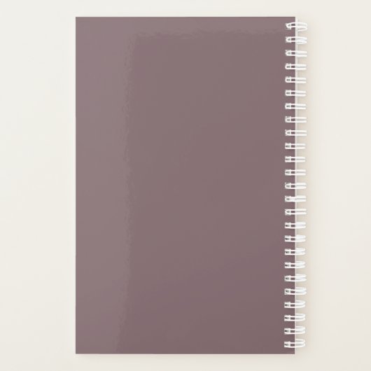 Ballet Toe Shoes Planner (Achterkant)