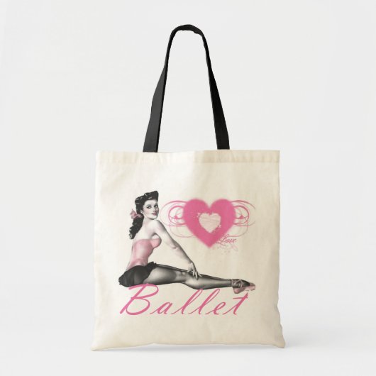 ballet tote bag (Voorkant)