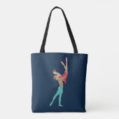 ballet tote bag (Achterkant)