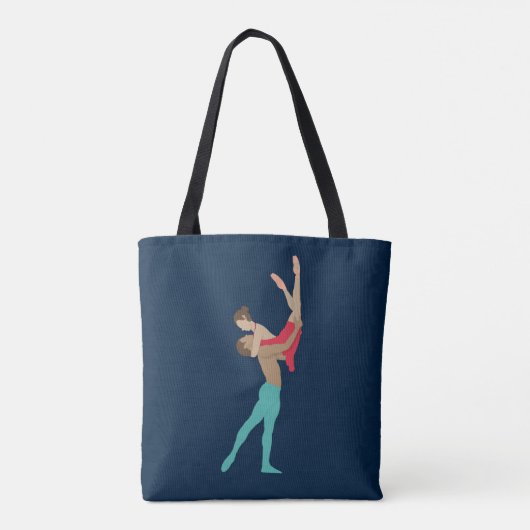 ballet tote bag (Achterkant)