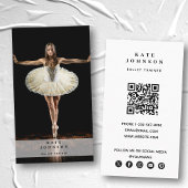 Ballet Trainer Danser Foto Sociale Media QR Code Visitekaartje
