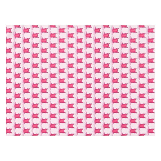 Ballet Tutu Ballerina Dance Costume  Roze Tafelkleed (Voorkant (Horizontaal))