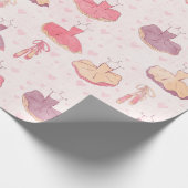 Ballet Tutu Dress en Pointe schoenen Cadeaupapier (Hoek)