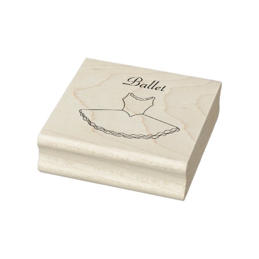 Ballet Tutu Rubber Stamp Rubberstempel (Stempel)