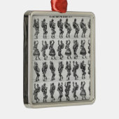 Ballet van de Polichinelles Metalen Ornament (Rechts)