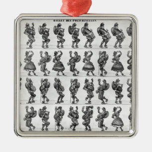 Ballet van de Polichinelles Metalen Ornament