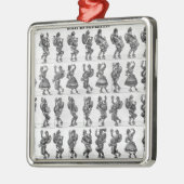 Ballet van de Polichinelles Metalen Ornament (Links)