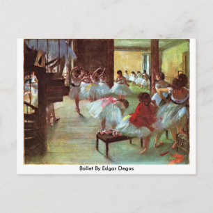 Ballet van Edgar Degas Briefkaart