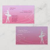Ballet Visitekaartje (Voorkant / Achterkant)