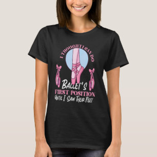 ballet voor balletdanserend anticonceptiemiddel t-shirt