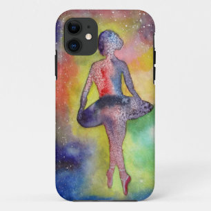 Ballet Waterverf iPhone SE + iPhone 5/5S Hoesje
