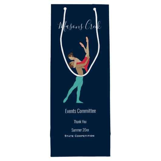 Ballet Wijn Cadeautas (Achterkant)