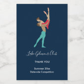 ballet wijn etiket (Enkel label)