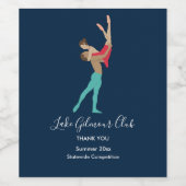 ballet wijn etiket (Enkel label)