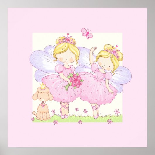 Balletbakkerijen met poedel poster (Voorkant)