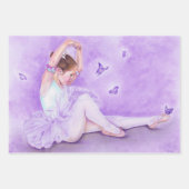 Balletballerinepapier Inpakpapier Vel (Voorkant)
