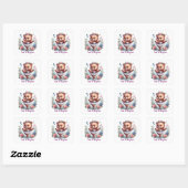 Balletbeer “Dank je beertje veel” Stickers (Vel)