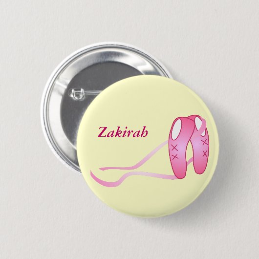 BalletButton Ronde Button 5,7 Cm (Voorkant /achterkant)
