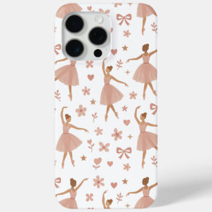 Balletcore Bloemendansontwerp iPhone 15 Pro Max Hoesje