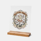 Balletcore Coquette Kat Balletcore Coquette Kat Vi Acryl Bord (Hoek)